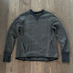 Nike Grey Dri-FIT Longsleeve Crewneck
